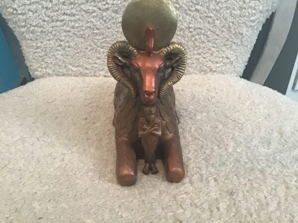 Egyptian God Khunm Candle Holder