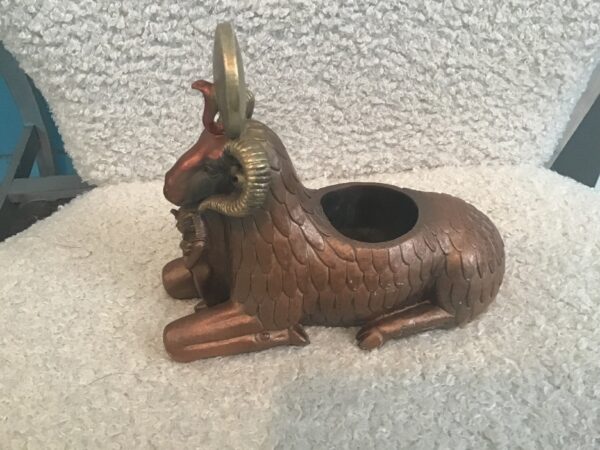 Egyptian God Khunm Candle Holder - Image 3