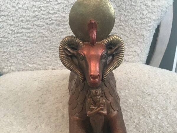 Egyptian God Khunm Candle Holder - Image 6