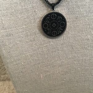 Wiccan Moon Cycle Necklace
