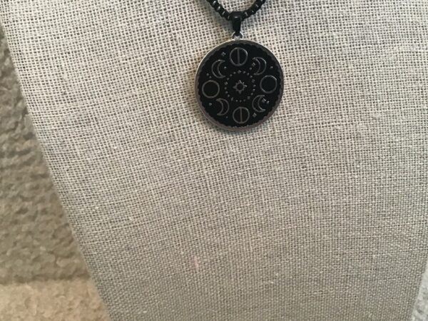 Wiccan Moon Cycle Necklace