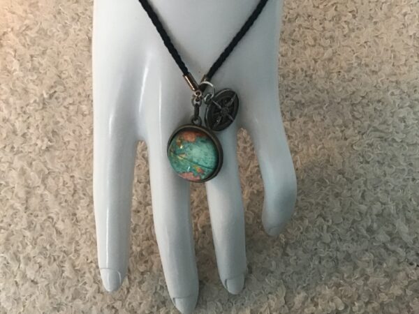 Globe and Compass Bracelet