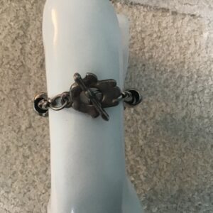 Metal Hamsa Hand and Other Symbols Charm Bracelet