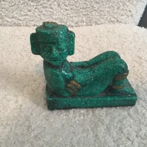 Green Chacmool Statue