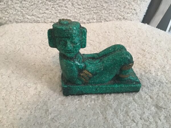 Green Chacmool Statue