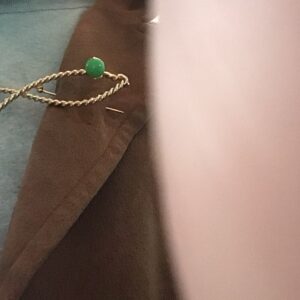 Green Eyed Fish Pin