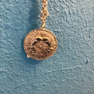 Hanging Cancer Zodiac Sign Necklace