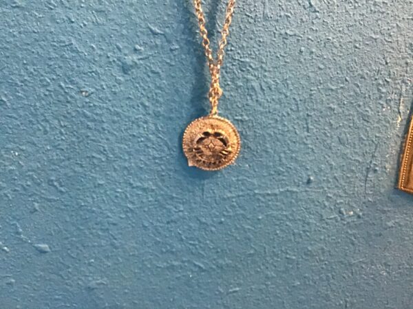 Hanging Cancer Zodiac Sign Necklace - Image 4
