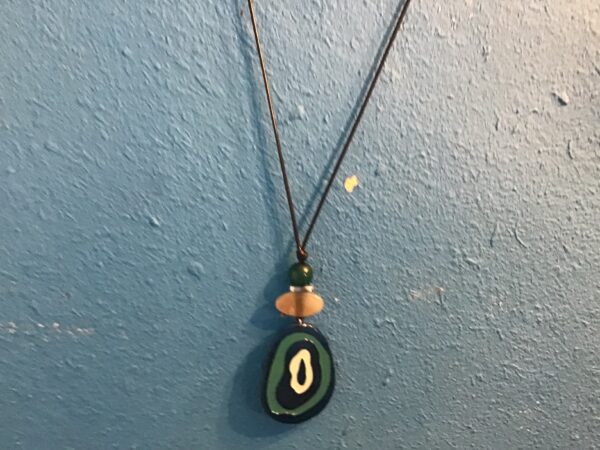 Faux Fordite/Agate Necklace - Image 3