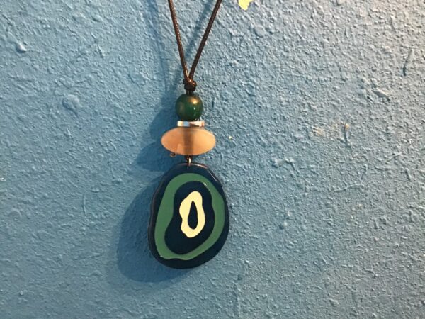 Faux Fordite/Agate Necklace