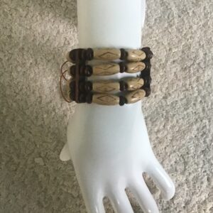 Faux Bone Bracelet (Off White)
