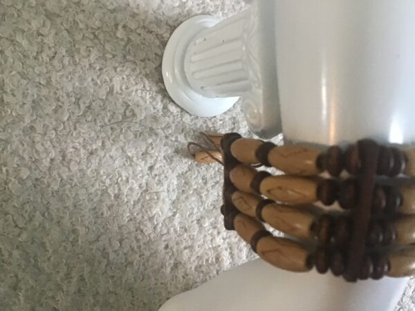 Faux Bone Bracelet (Light Brown) - Image 3