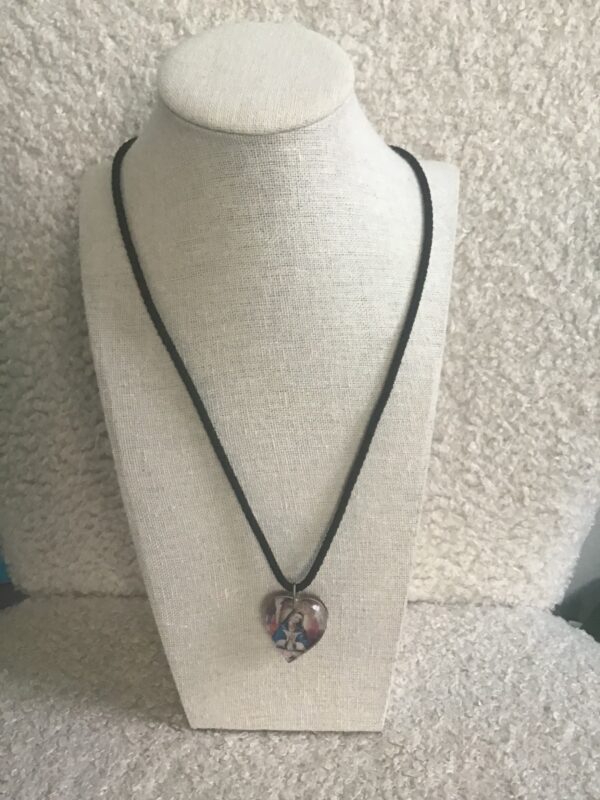 Mary/Heart Shaped Necklace - Image 3
