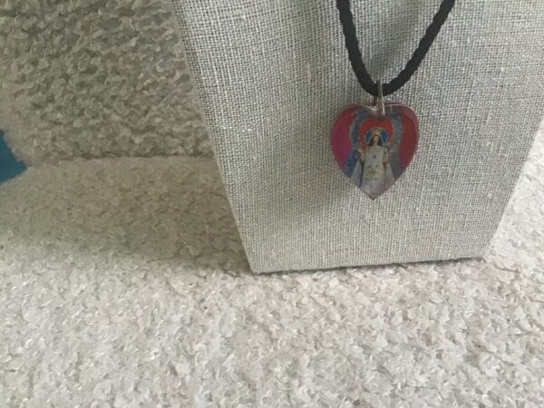 Mary/Heart Shaped Necklace