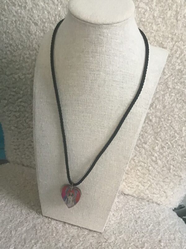 Mary/Heart Shaped Necklace - Image 4