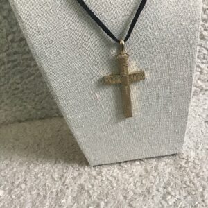 Gold Colored Cross Pendant