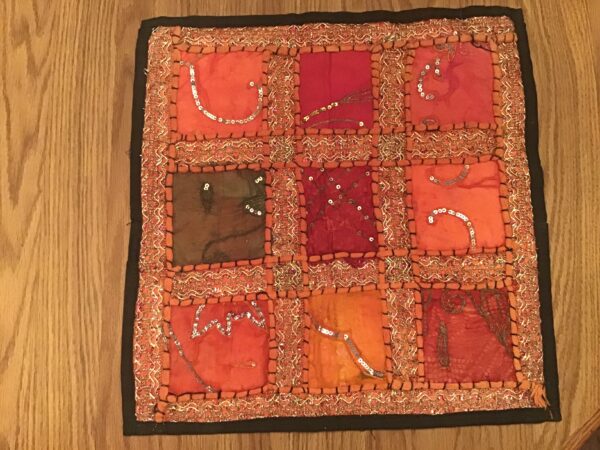 Throw Pillow Cover (9 squares)