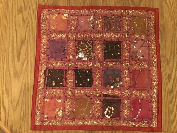 Throw Pillow Cover (16 squares)