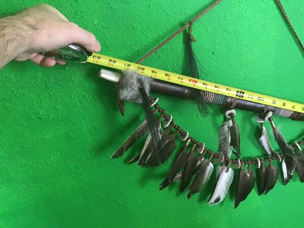 Native American Peace Pipe Wall Hanging - Image 7