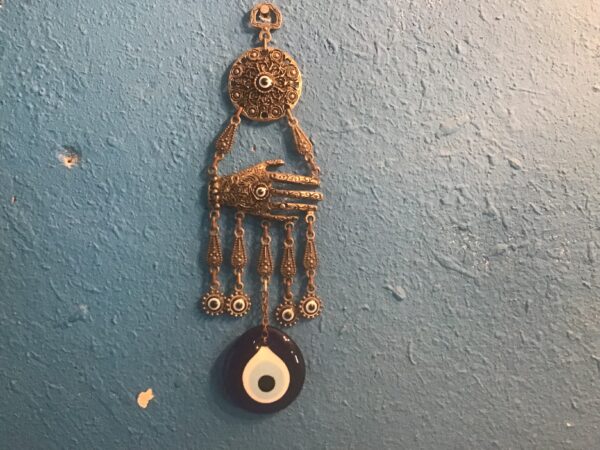 Evil Eye and Hand Wall Hanging