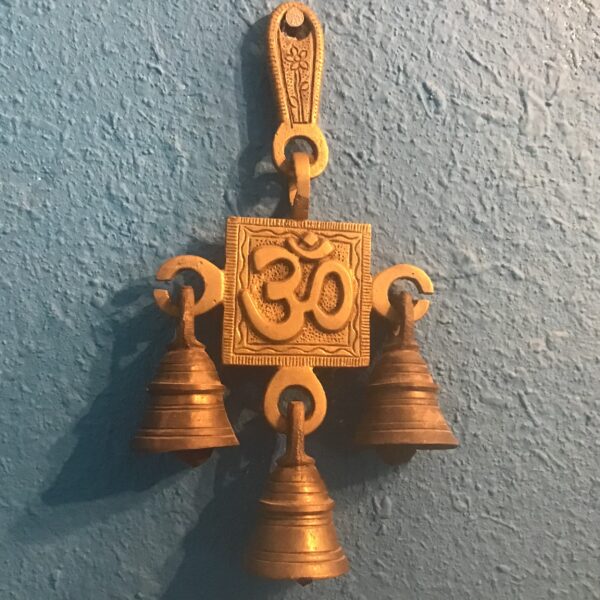 Om Symbol and Bell Wall Hanging - Image 3