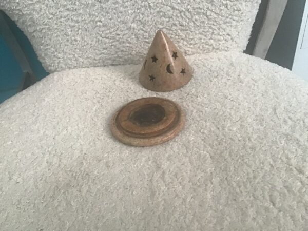 Star and Crescent Moon Partylite Tea Light Candle Holder - Image 3